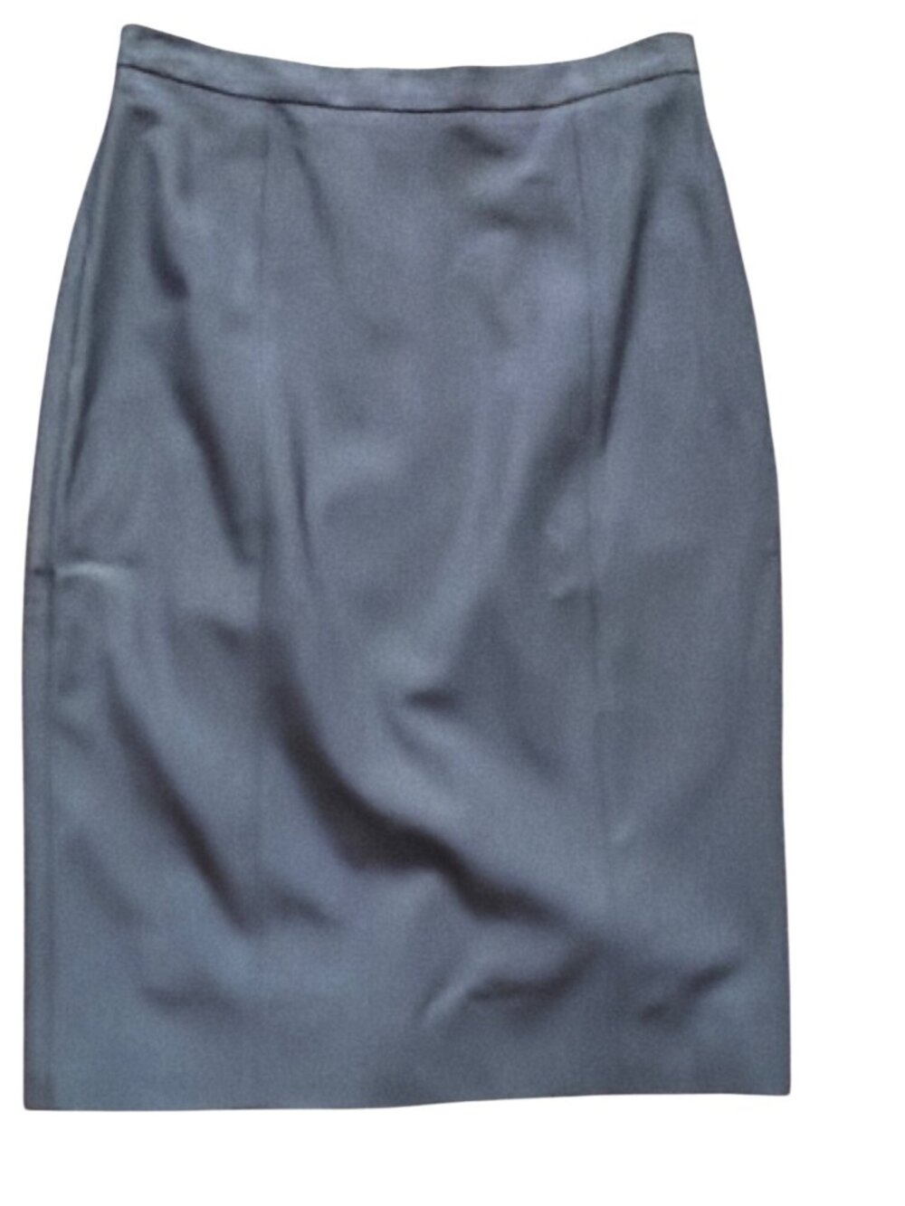 Vintage Dolce & Gabbana Black Wool Knee Length Skirt Leopard Lining Sz IT38 - Picture 4 of 16